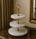 Tiered Marble Perfume Stand - Saey Fragrances ™