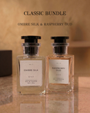 Classic Perfume Duo – Ombre Silk & Raspberry Oud